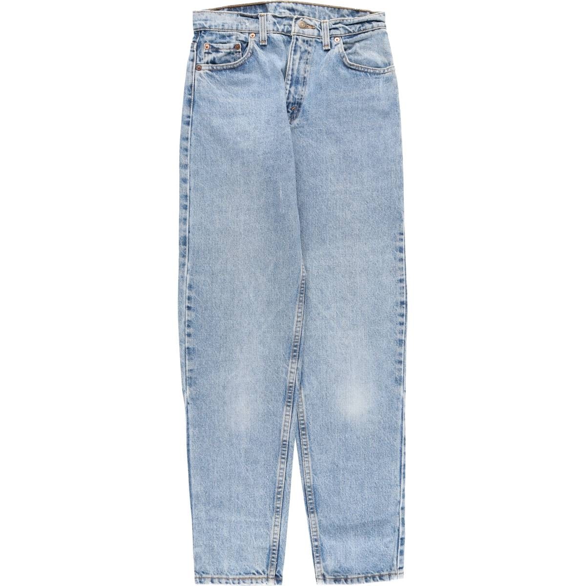 古着 90年代 リーバイス Levi's 550-4891 RELAXED FIT TAPERED LEG テーパードデニムパンツ USA製 レディースL(w28)相当 ヴィンテージ/eaa482915