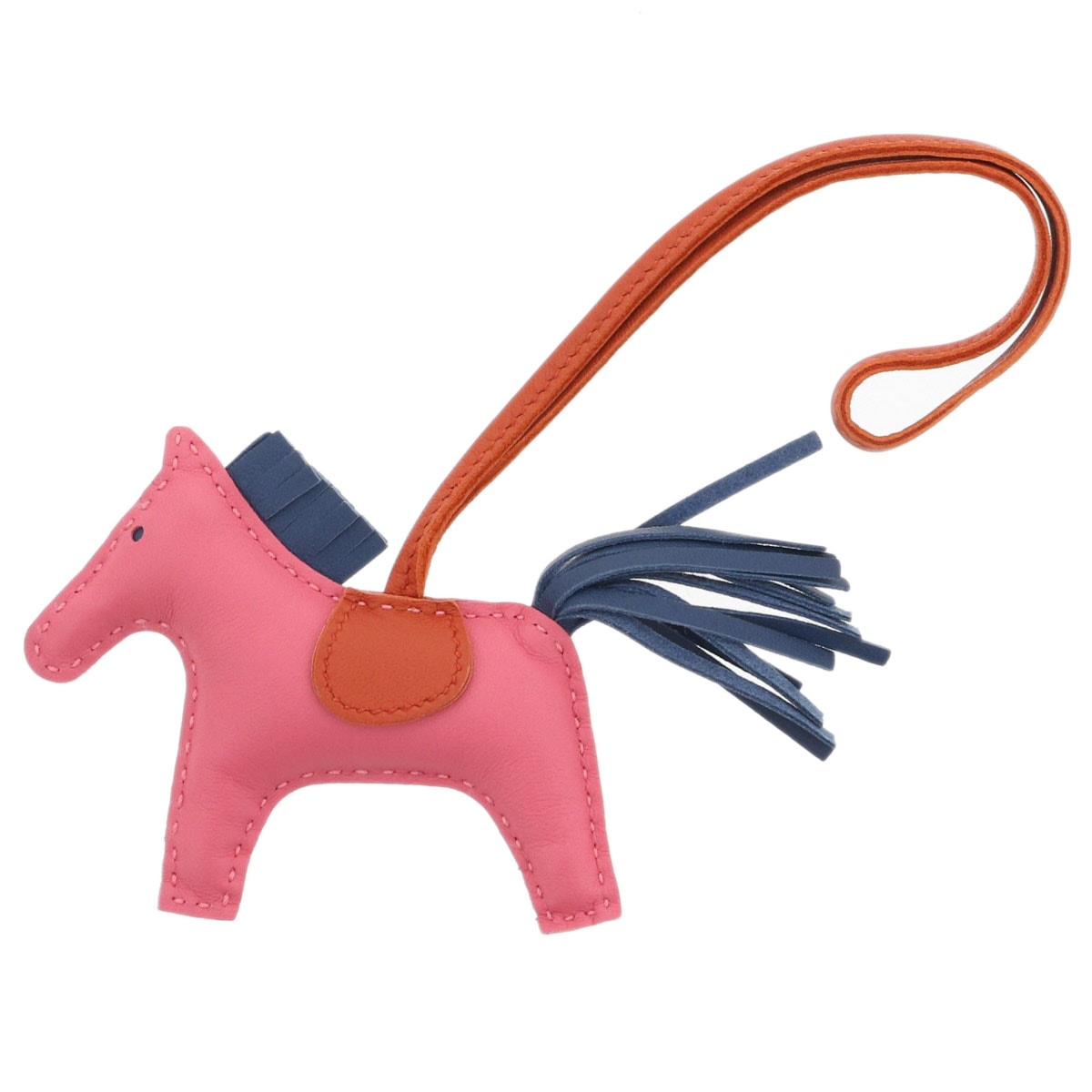 HERMES エルメス ロデオPM チャーム チャーム アニョーミロ ローズアザレ コーネリアン ブルードマルト  レディース【中古】