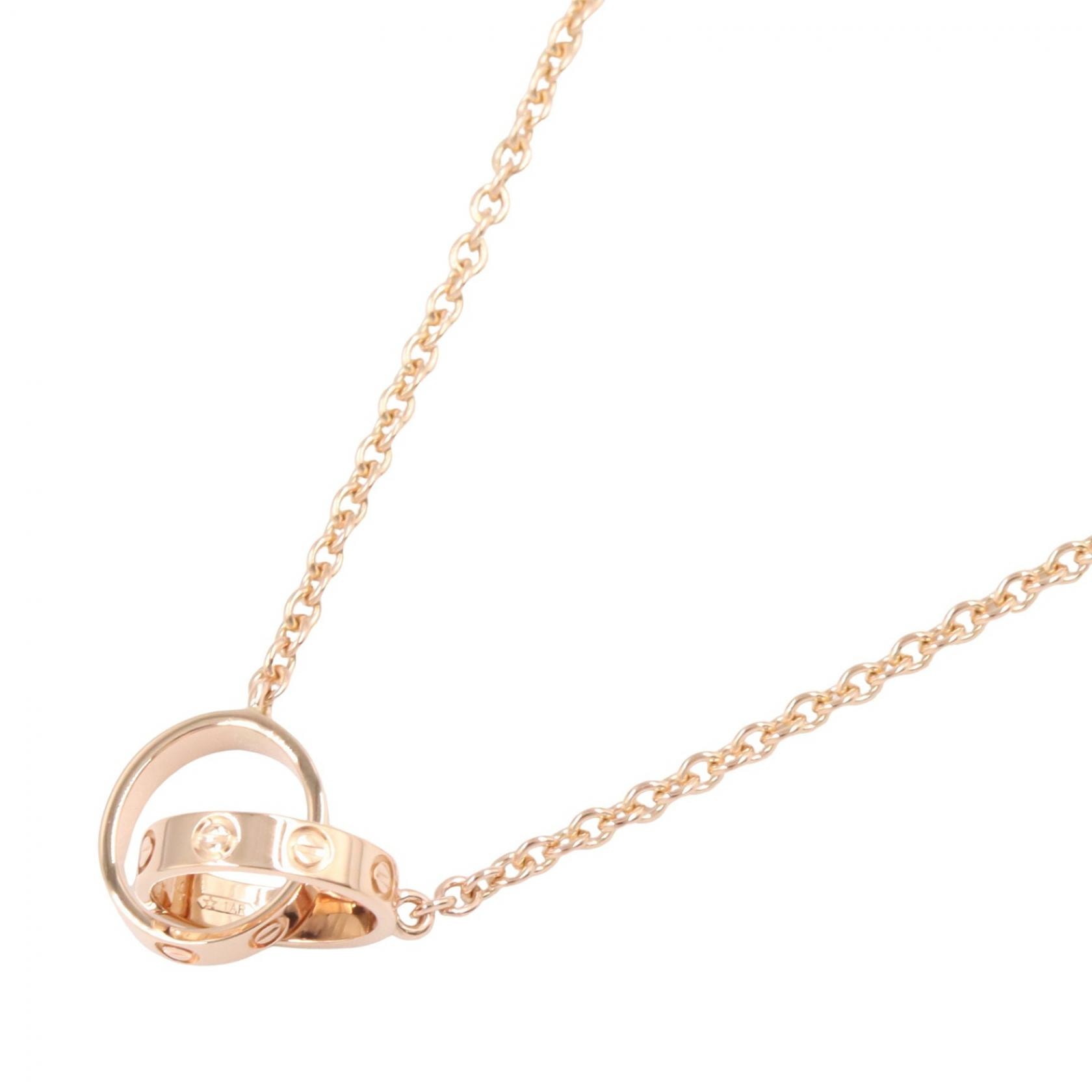 カルティエ CARTIER ベビーラブネックレス ネックレス ジュエリー K18PG(ピンクゴールド) レディース ゴールド系 212300 【中古】