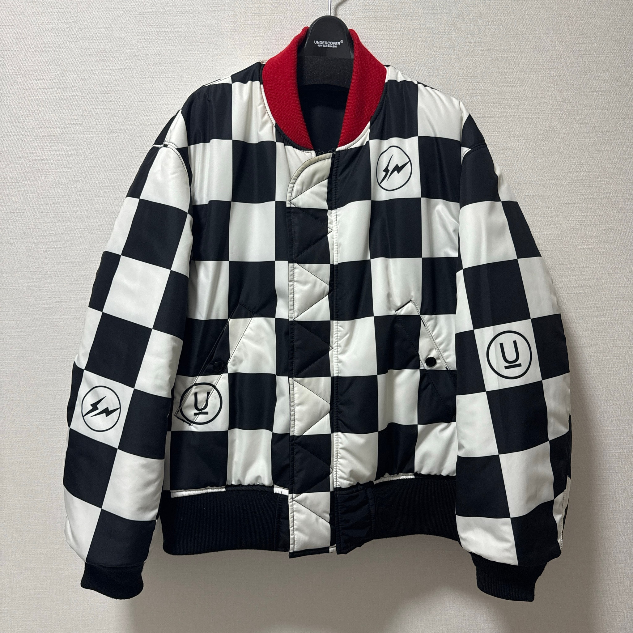 UNDERCOVER x FRAGMENT Men's Nylon Ma-1 Jacket "Black"