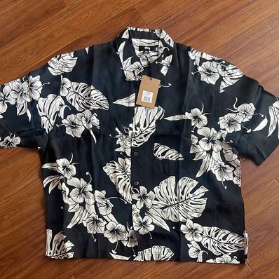 Stussy Hawaiian SS Shirt "Black"