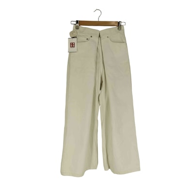 WASHED DENIM SUPER WIDE PANTS【1142796245674】