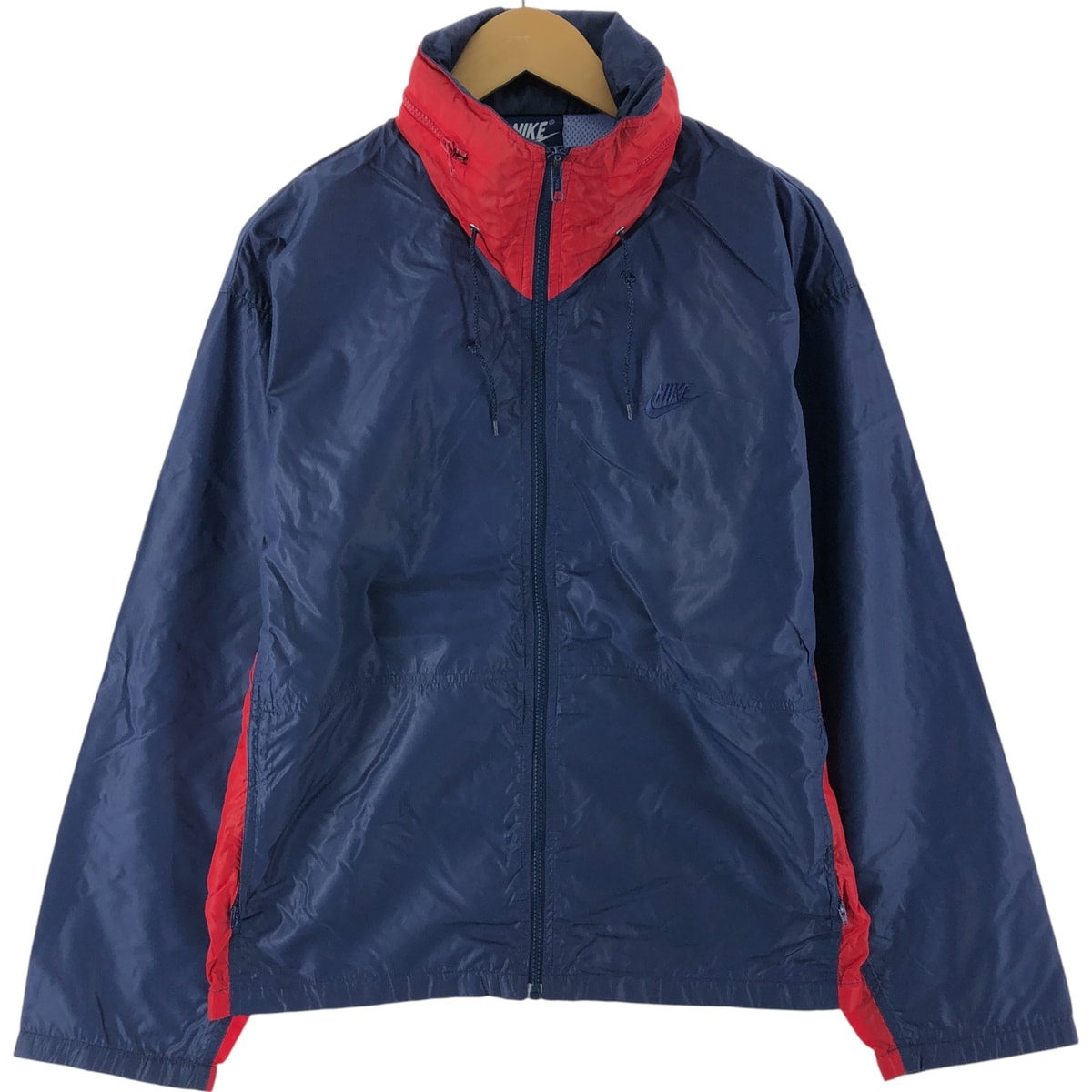 古着 80年代 ナイキ NIKE 紺タグ ウインドブレーカー メンズL相当 ヴィンテージ/eaa540401