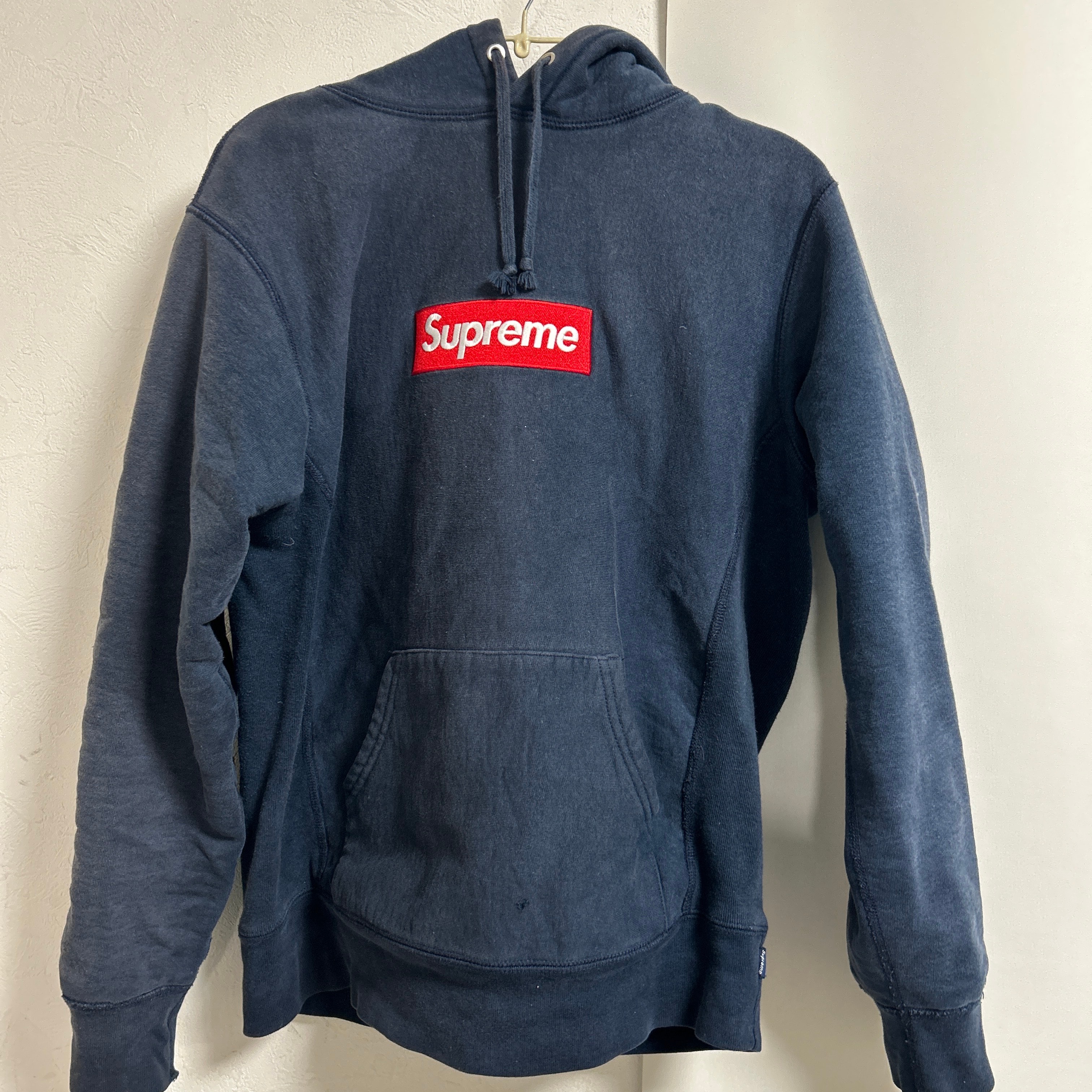 Supreme Box Logo Hooded Sweatshirt "Navy" (24FW)