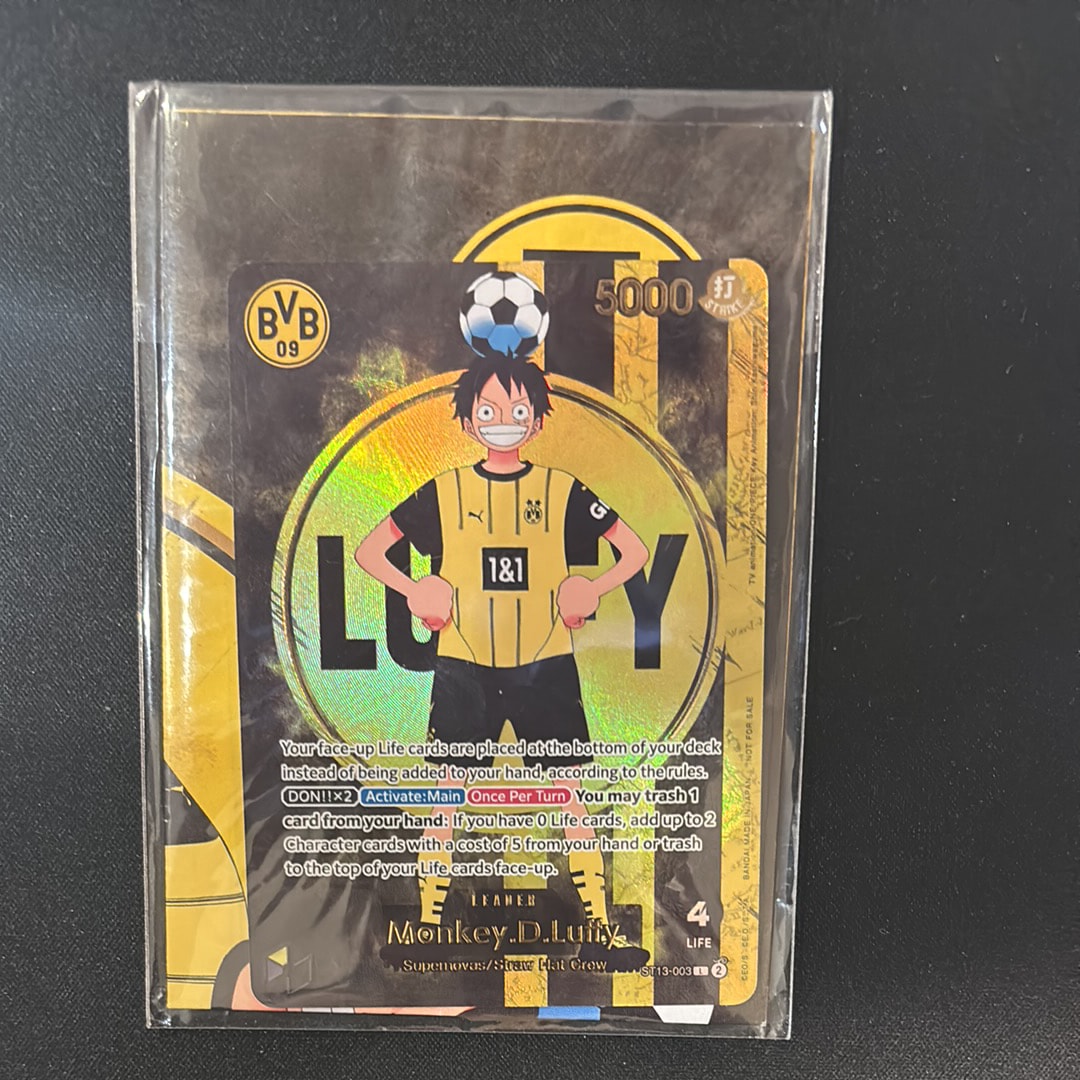 状態A】モンキー・D・ルフィ L [ST13-003]【英語版】(プロモーション