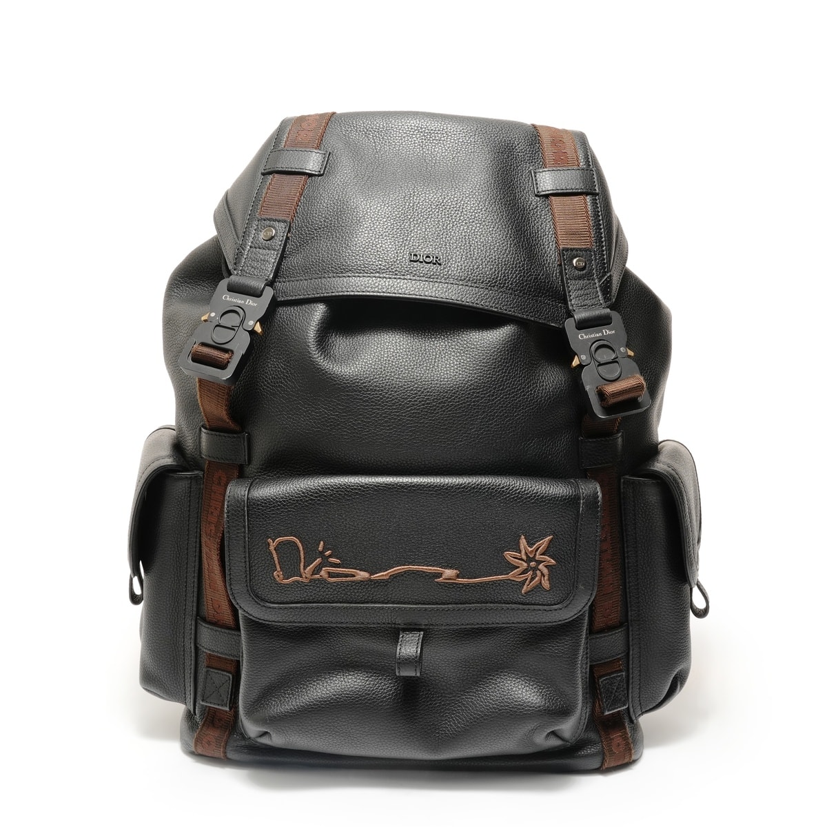 ディオール Dior ディオール ×カクタスジャック ヒットザロード レザー リュック・デイパック【中古】