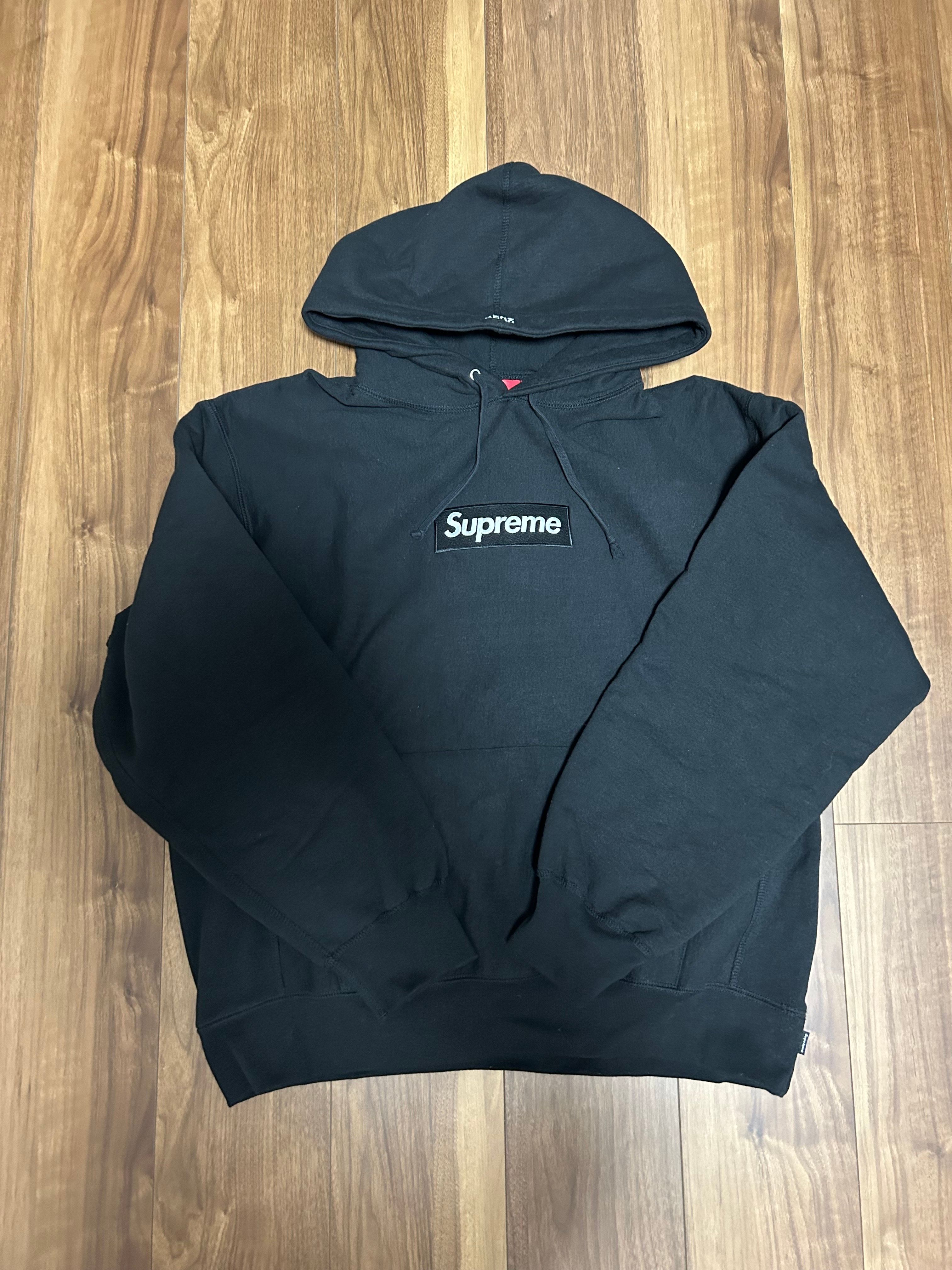Supreme Box Logo Hooded Sweatshirt "Black" (23FW)