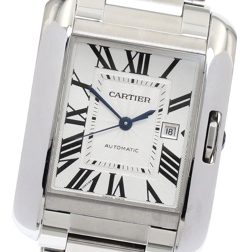 傷や汚れあり】カルティエ タンクアングレーズLM W5310009
