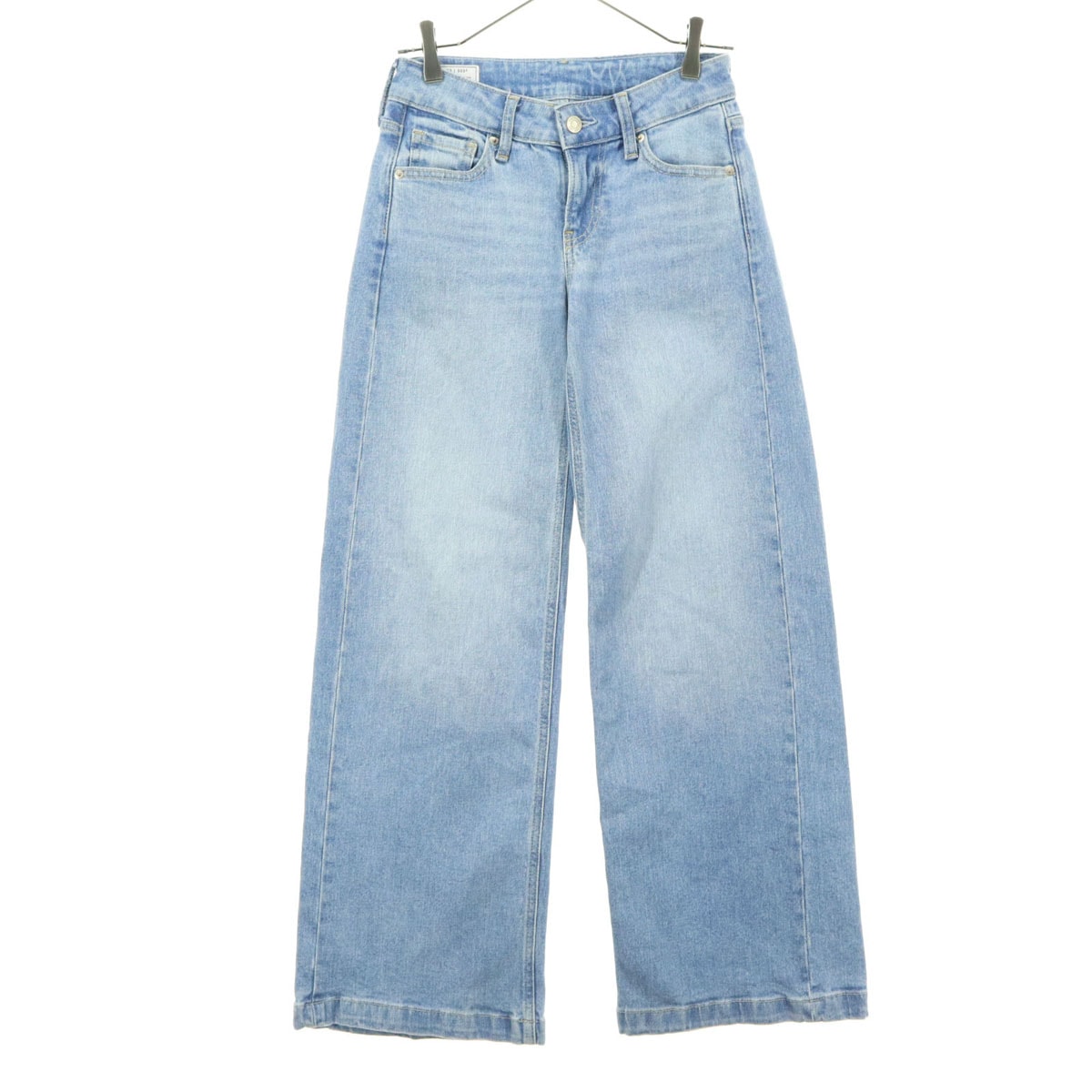GAP ギャップ コットン ワイドデニムパンツ 23 ブルー系