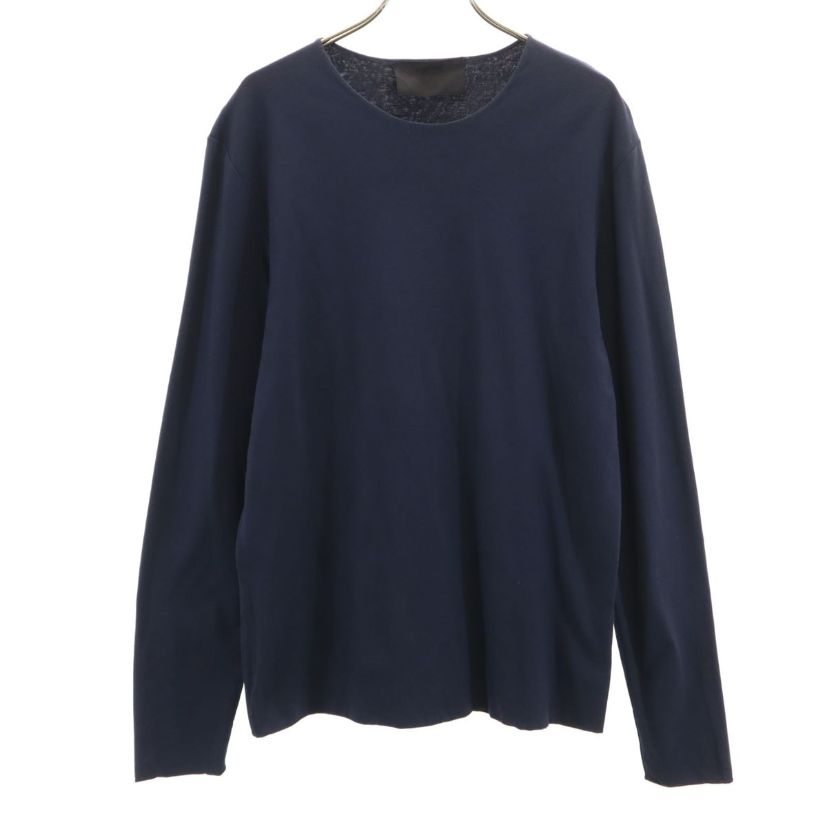 PRADA プラダ イタリア製 長袖 Tシャツ M ネイビー ロンT
