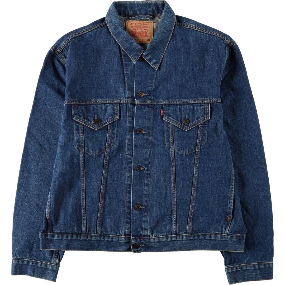 古着 リーバイス Levi's 70550 04 ユーロモデル デニムジャケット Gジャン メンズXXL相当/eaa670791