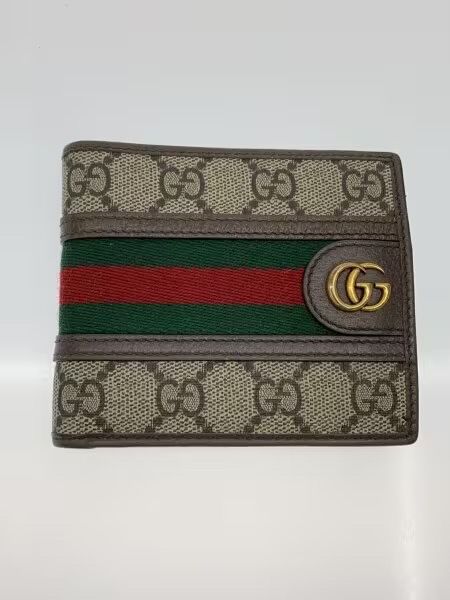 GUCCI Ophidia GG Coin Wallet "Beige/Ebony"