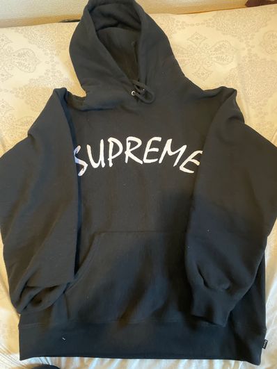 Supreme FTP Arc Hooded Sweatshirt "Black"