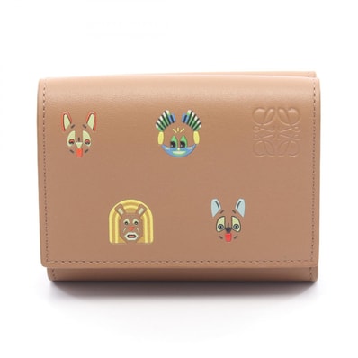 ロエベ LOEWE フューチャリスト キャット トライフォールド ウォレット 三つ折り財布 財布 レザー レディース ブラウン系 / マルチカラー C643TR2X54 【新品】