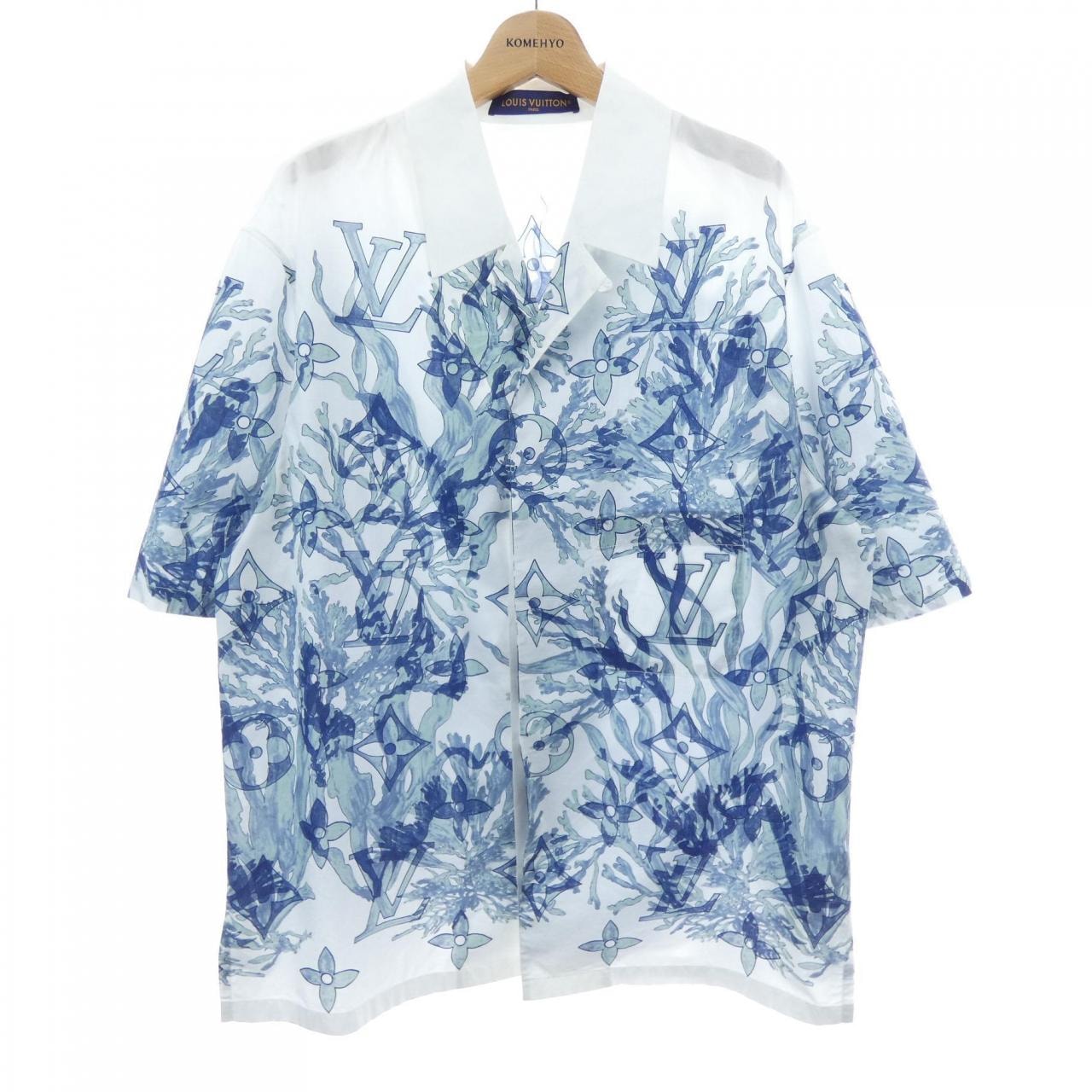ルイヴィトン LOUIS VUITTON グラフィックショートスリーブコットンシャツ HPS36WAAV S/Sシャツ