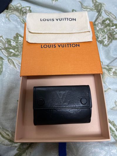 Louis Vuitton Discovery Compact Wallet Monogram Shadow "Noir"