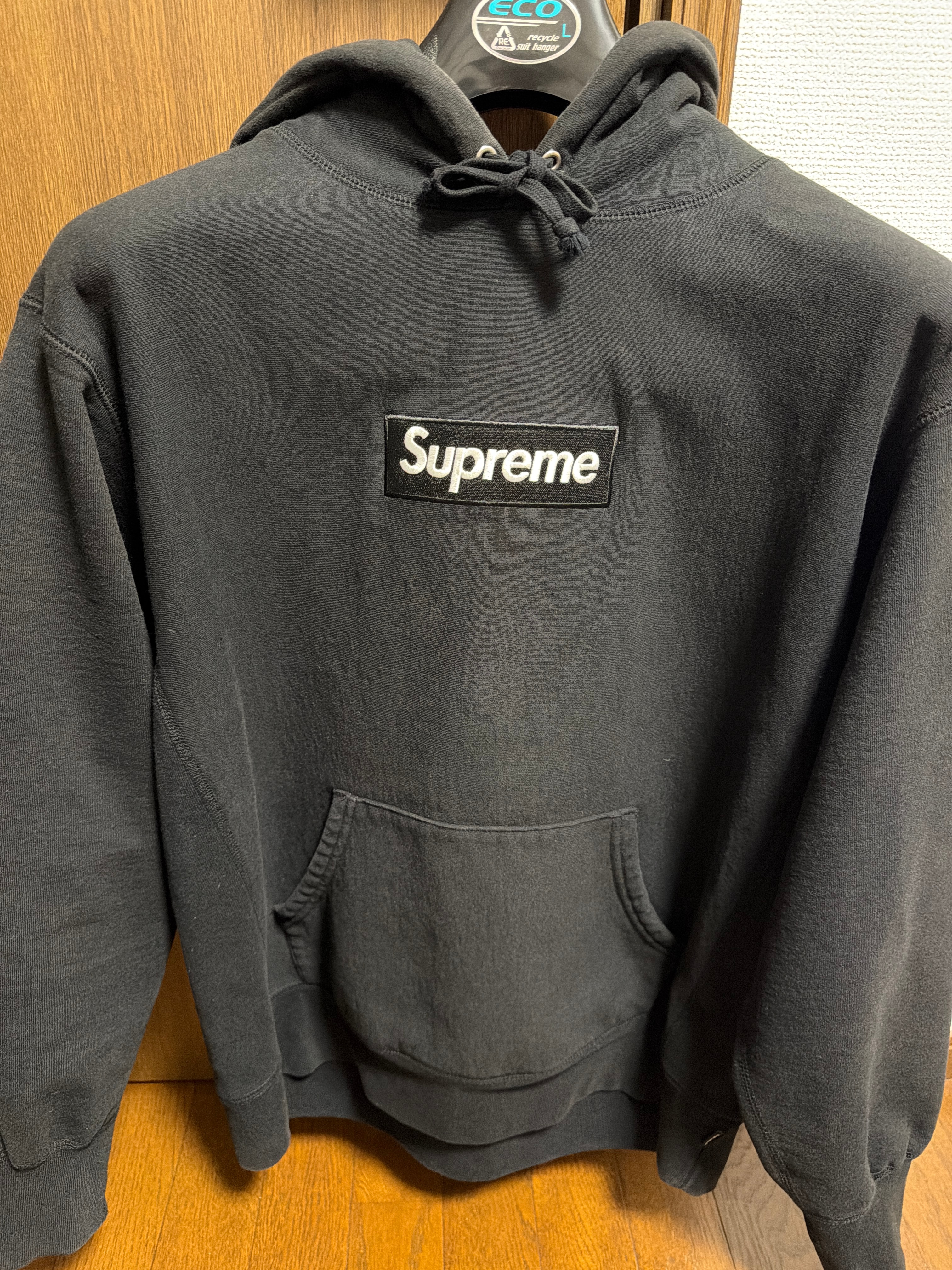Supreme Box Logo Hooded Sweatshirt "Black" (21FW)