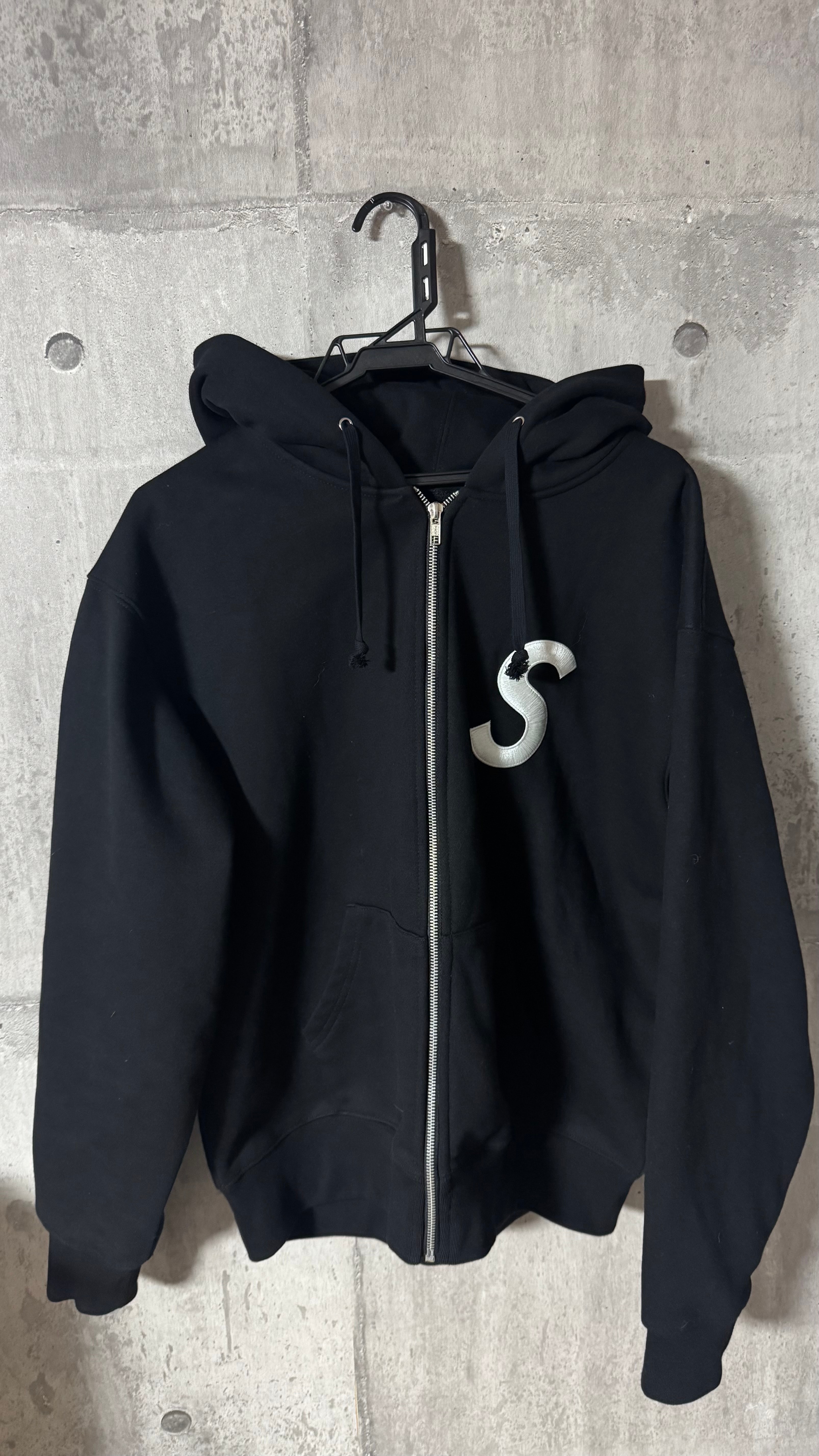 Supreme S Logo Zip Up Hooded Sweatshirt (25FW) 