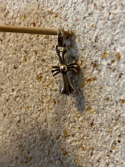 Chrome Hearts CH Cross Baby Fat Charm "Silver"