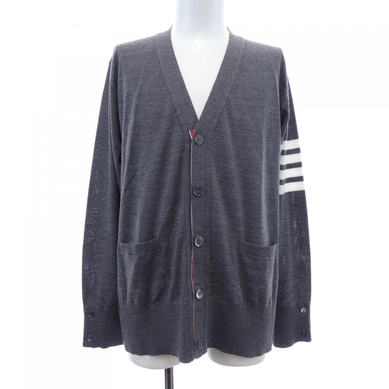 トムブラウン THOM BROWNE メリノウール 4-BAR クラシック カーディガン MKC002A カーディガン