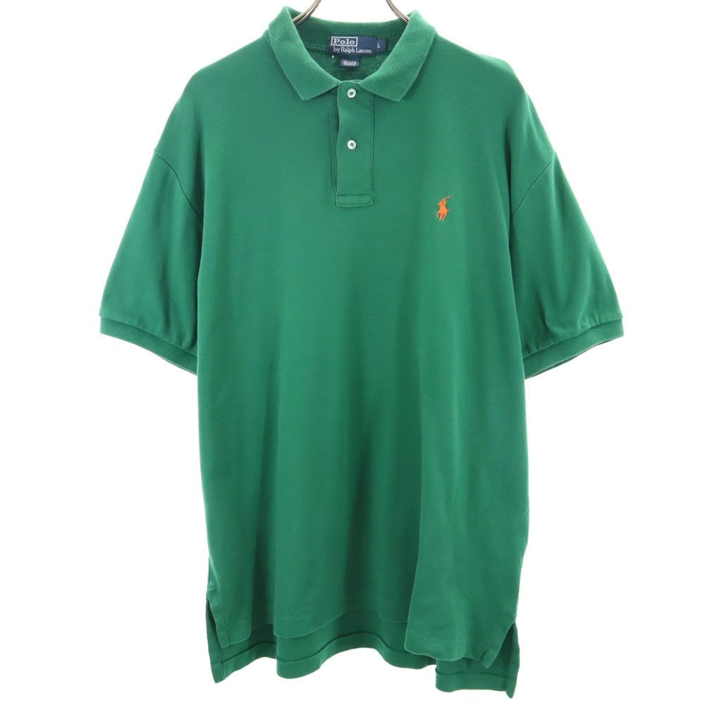 Polo by Ralph Lauren ポロバイラルフローレン 半袖 ポロシャツ L グリーン系