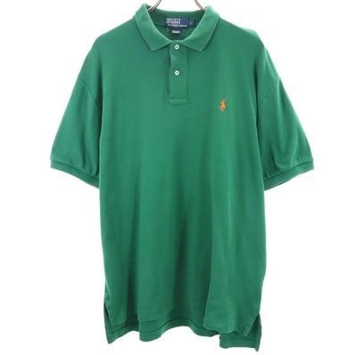 Polo by Ralph Lauren ポロバイラルフローレン 半袖 ポロシャツ L グリーン系