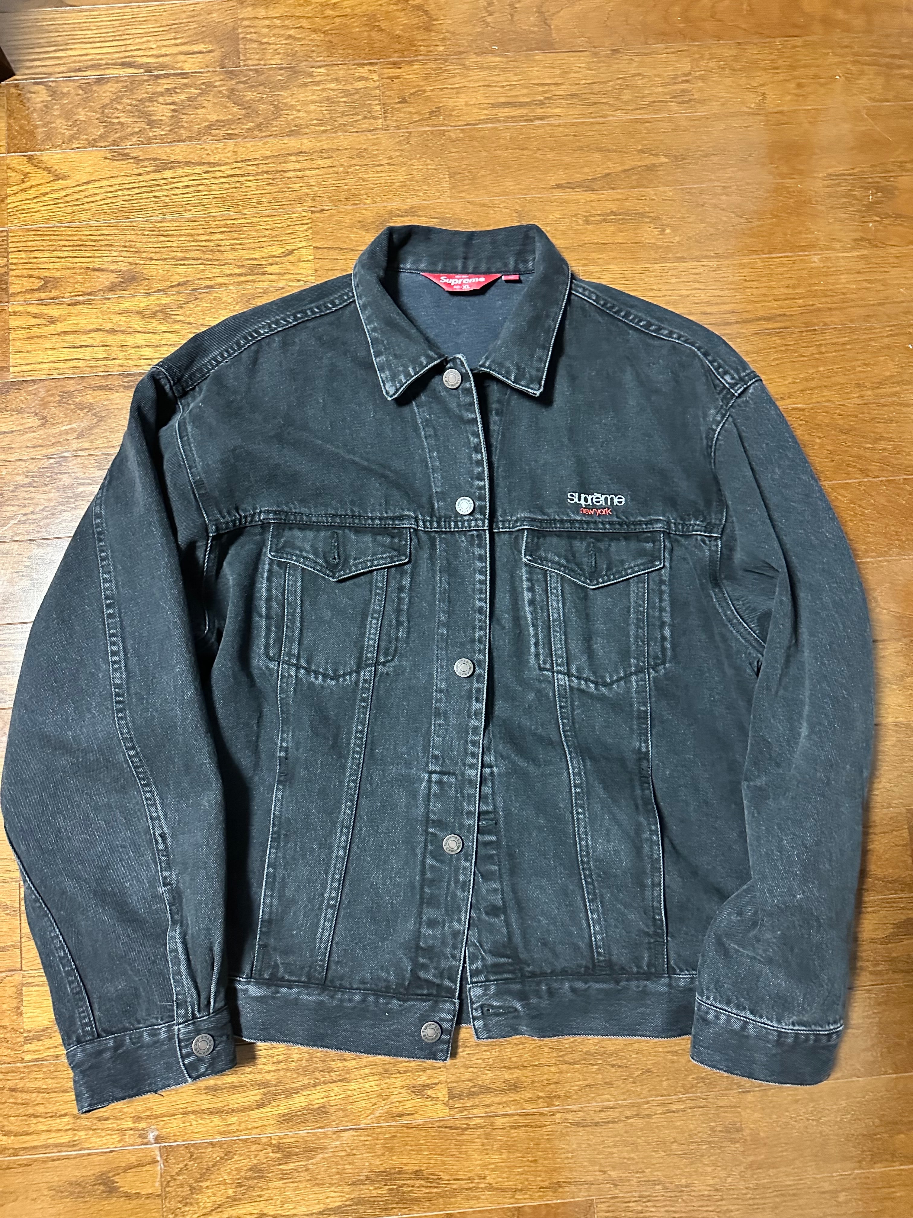 Supreme Denim Trucker Jacket "Black" (25SS)