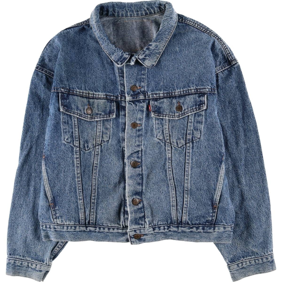 古着 90年代 リーバイス Levi's 70598-4897 デニムジャケット Gジャン USA製 メンズM相当 ヴィンテージ/eaa584757