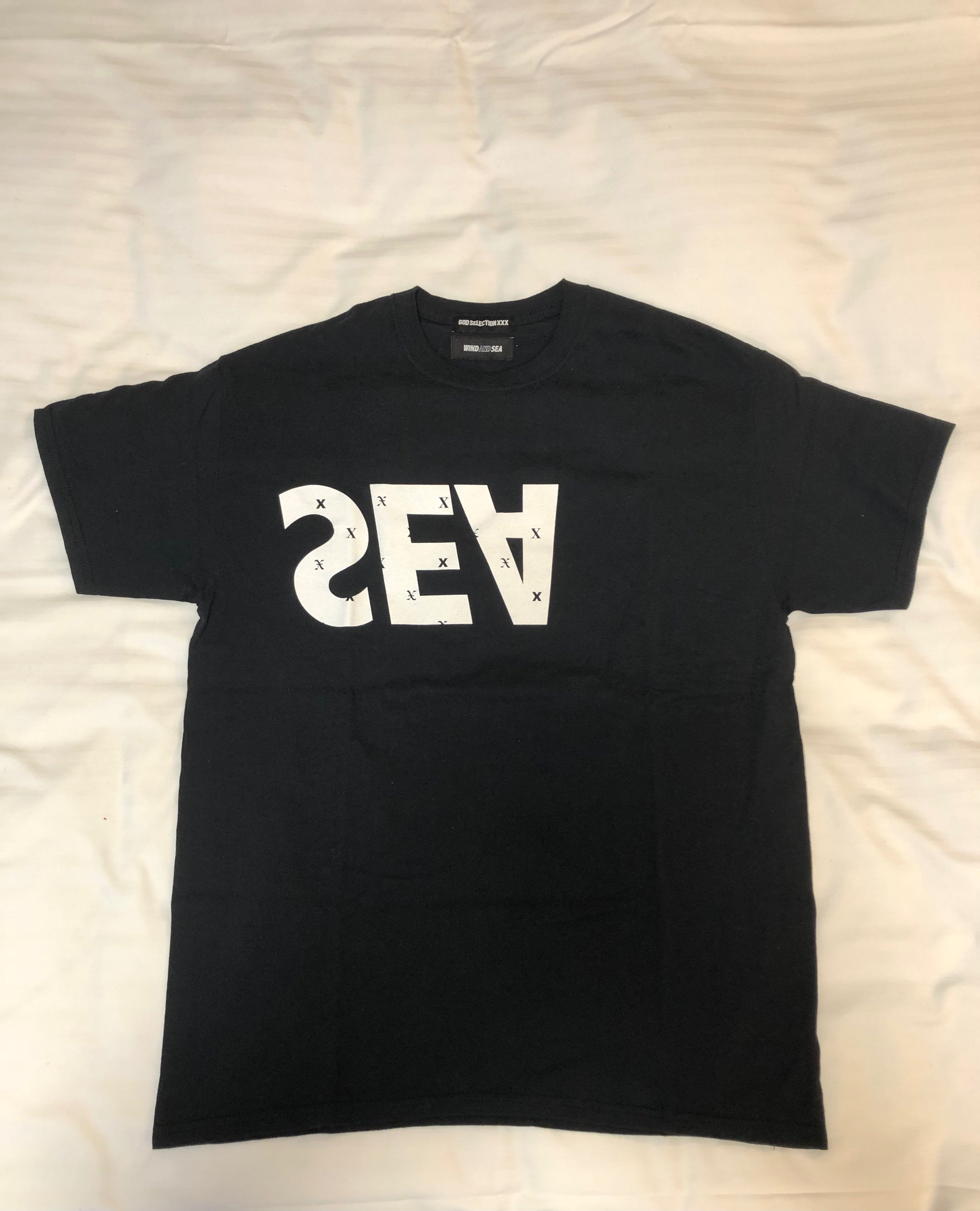 WIND AND SEA x XXX (MONOGRAM) T-SHIRT "Black"