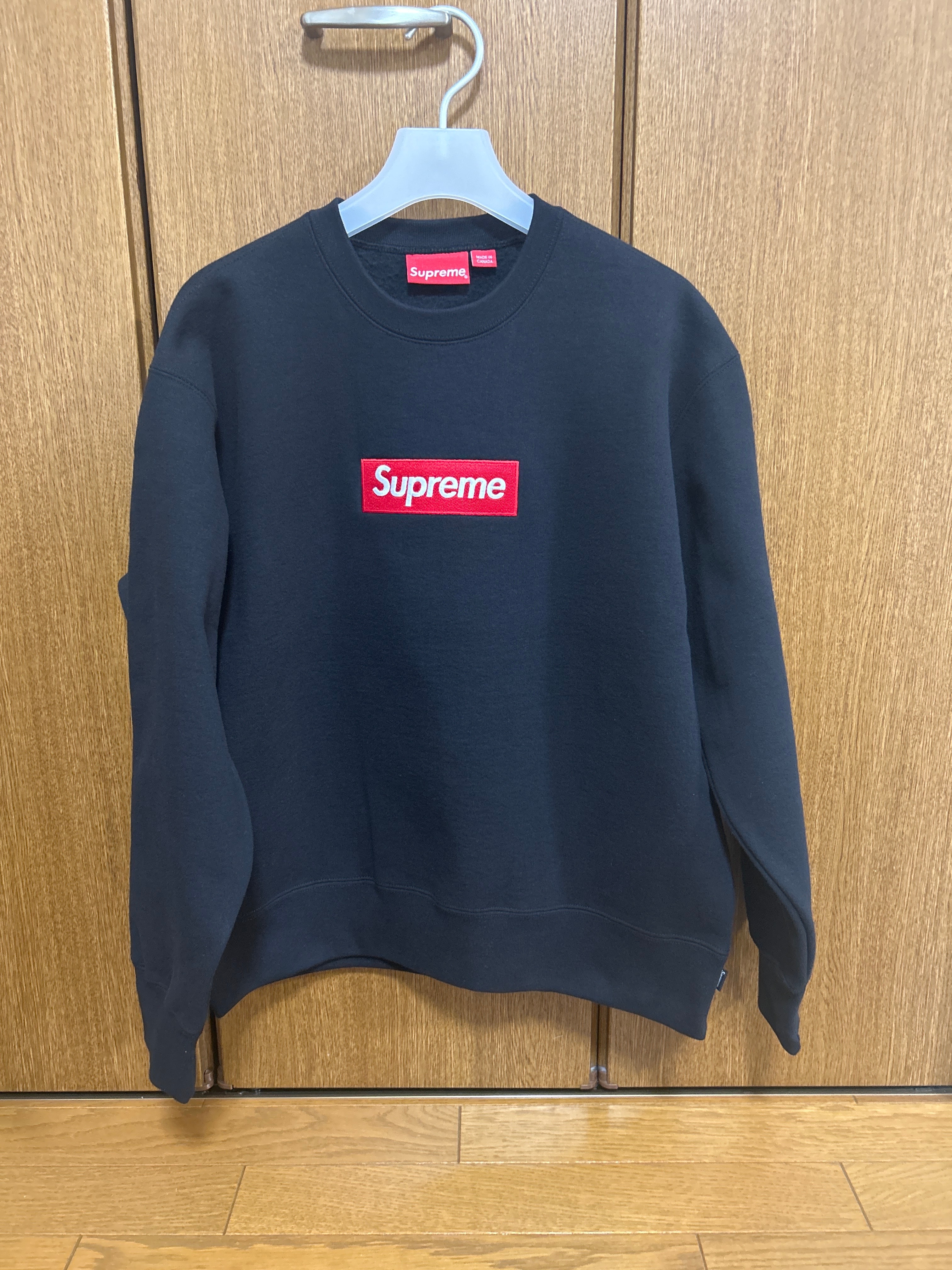 Supreme Box Logo Crewneck "Black" (22FW)