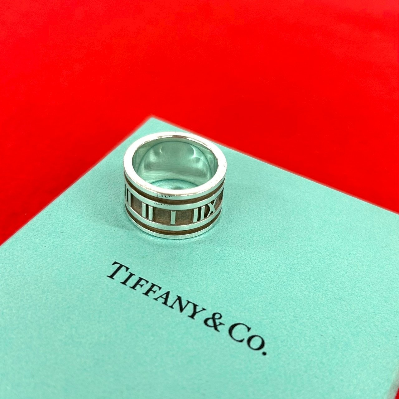 TIFFANY&Co. ティファニー アトラス リング シルバー925 リング・指輪 11号 シルバー
 8-317