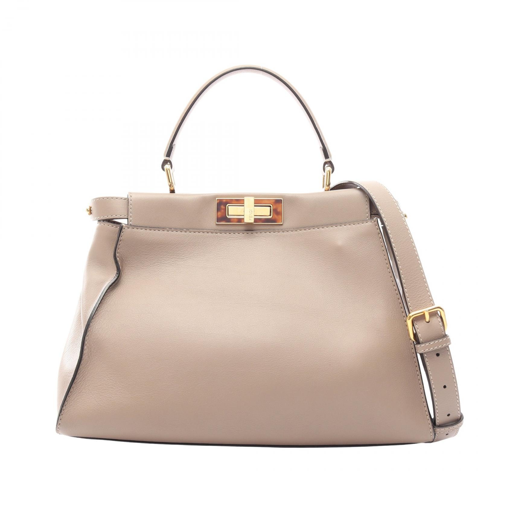 C (やや傷や汚れあり)】フェンディ FENDI ピーカブー 2WAY