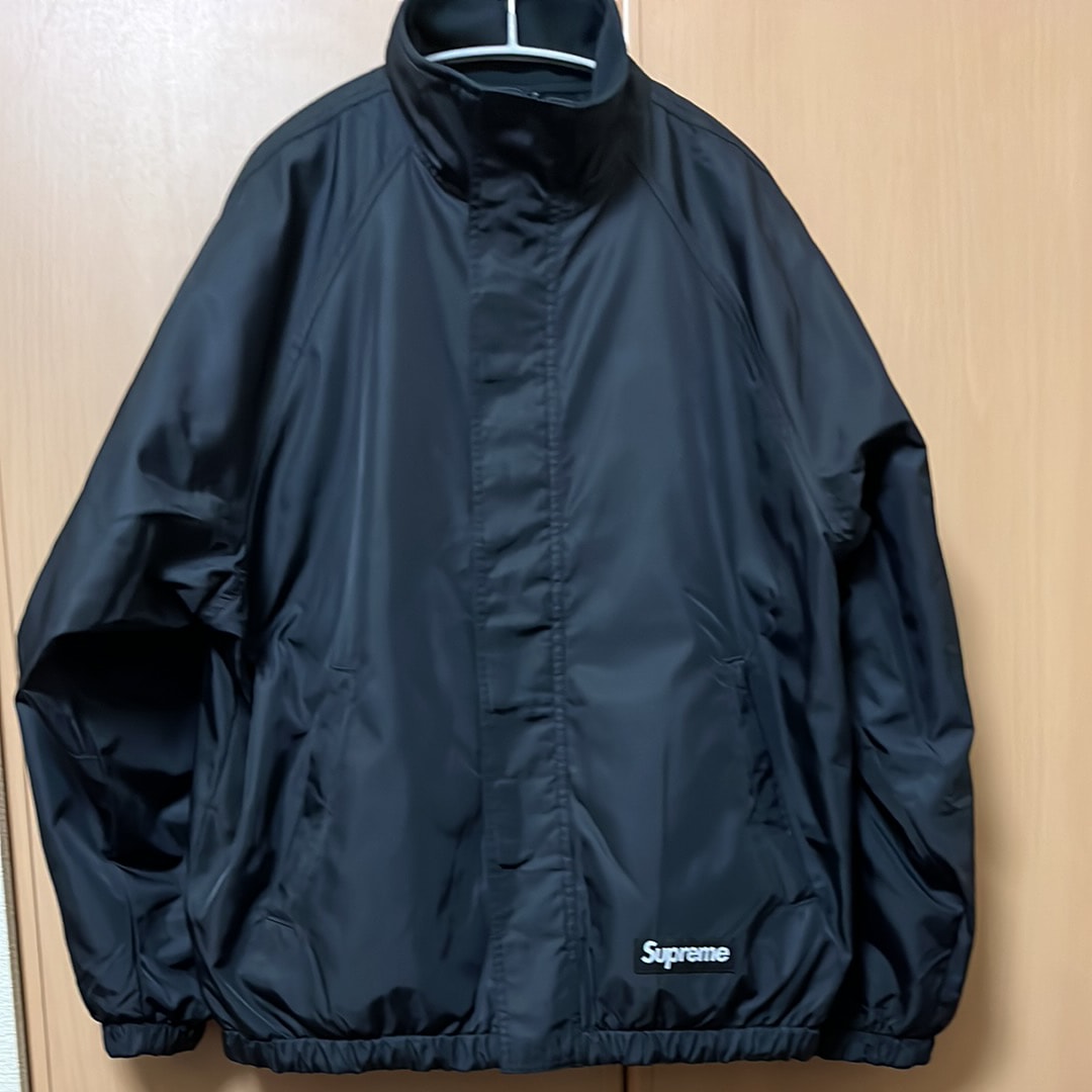 Supreme Polartec Reversible Track Jacket "Black"