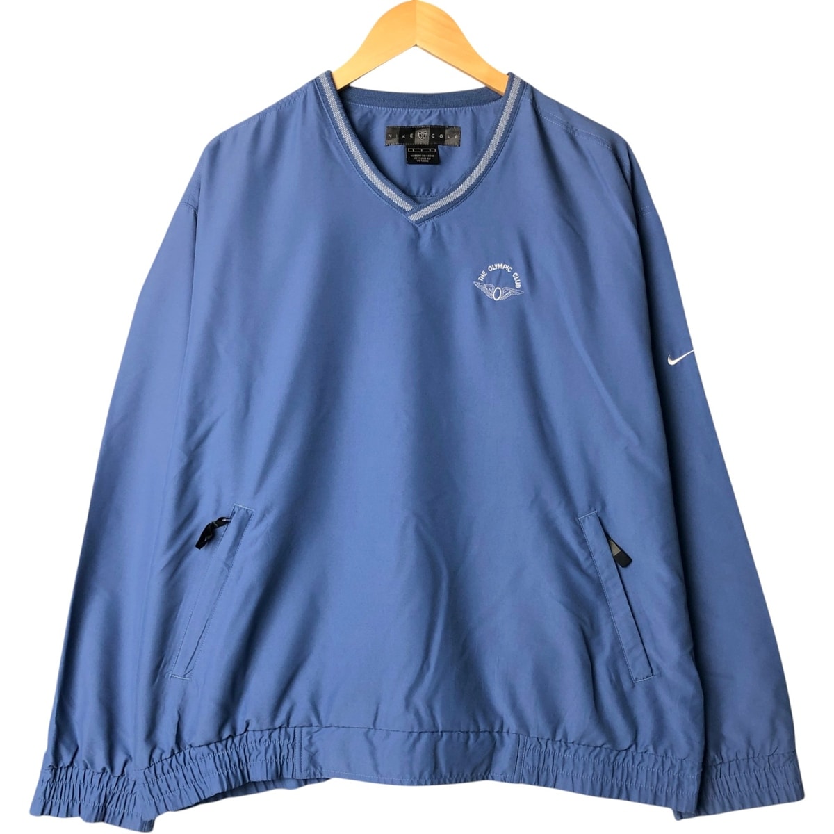 古着 ナイキ NIKE GOLF ゴルフ Vネック ウォームアッププルオーバー メンズL相当/eaa576811