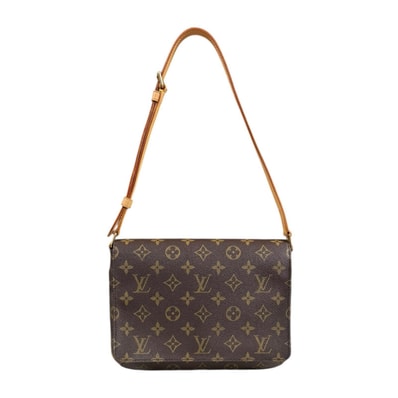 ルイヴィトン ミュゼットタンゴ ショート モノグラム ショルダーバッグ モノグラムキャンバス M51257 ブラウン レディース LOUIS VUITTON 中古
