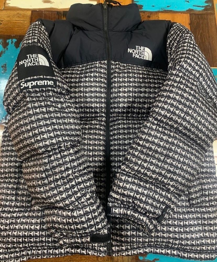 Supreme x The North Face Studded Nuptse Jacket "Black"