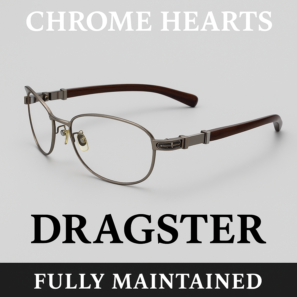 CHROME HEARTS DRAGSTER ブラウン×シルバー 正規品証明付