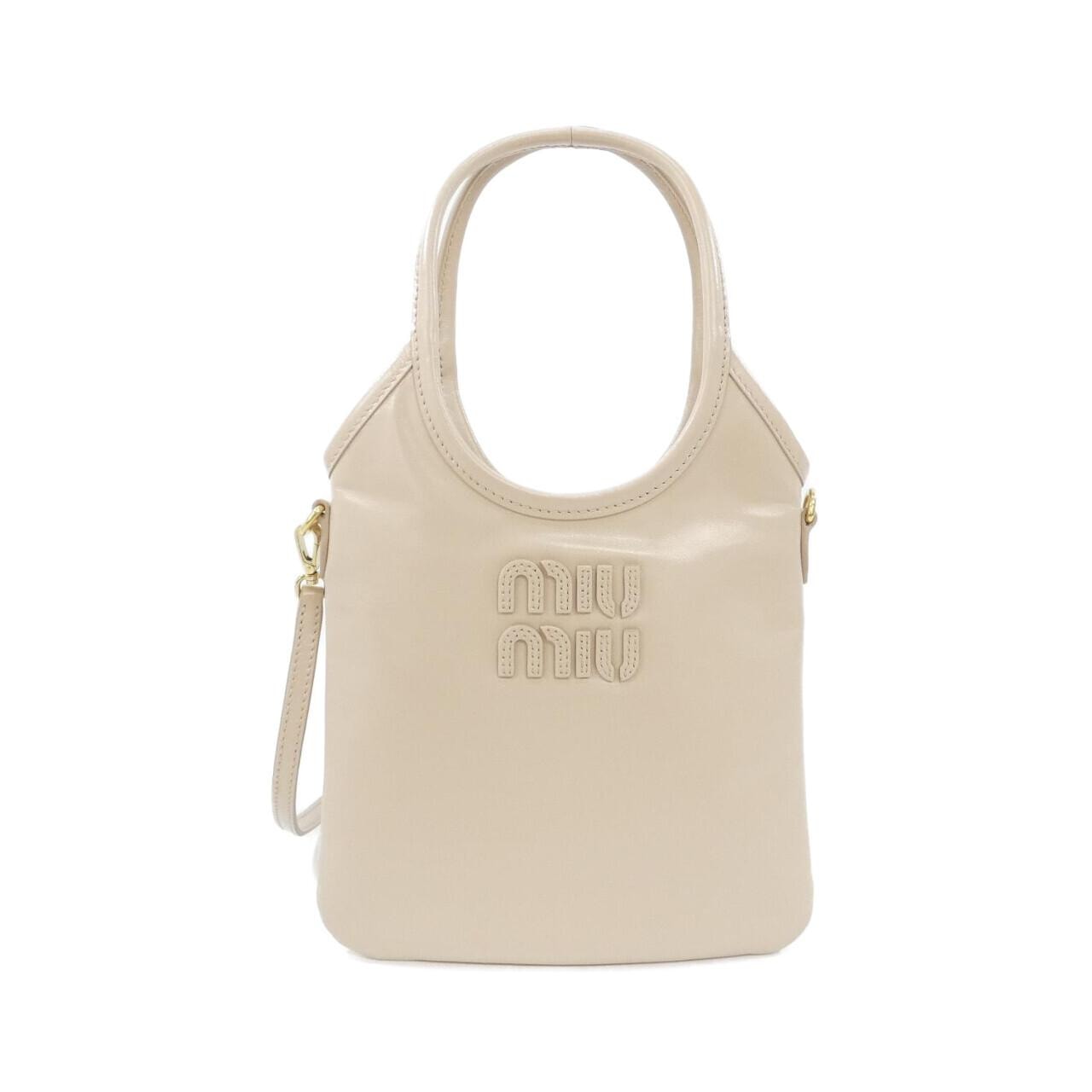 MIU MIU Women's Handbag In Pelle Ivy "White"