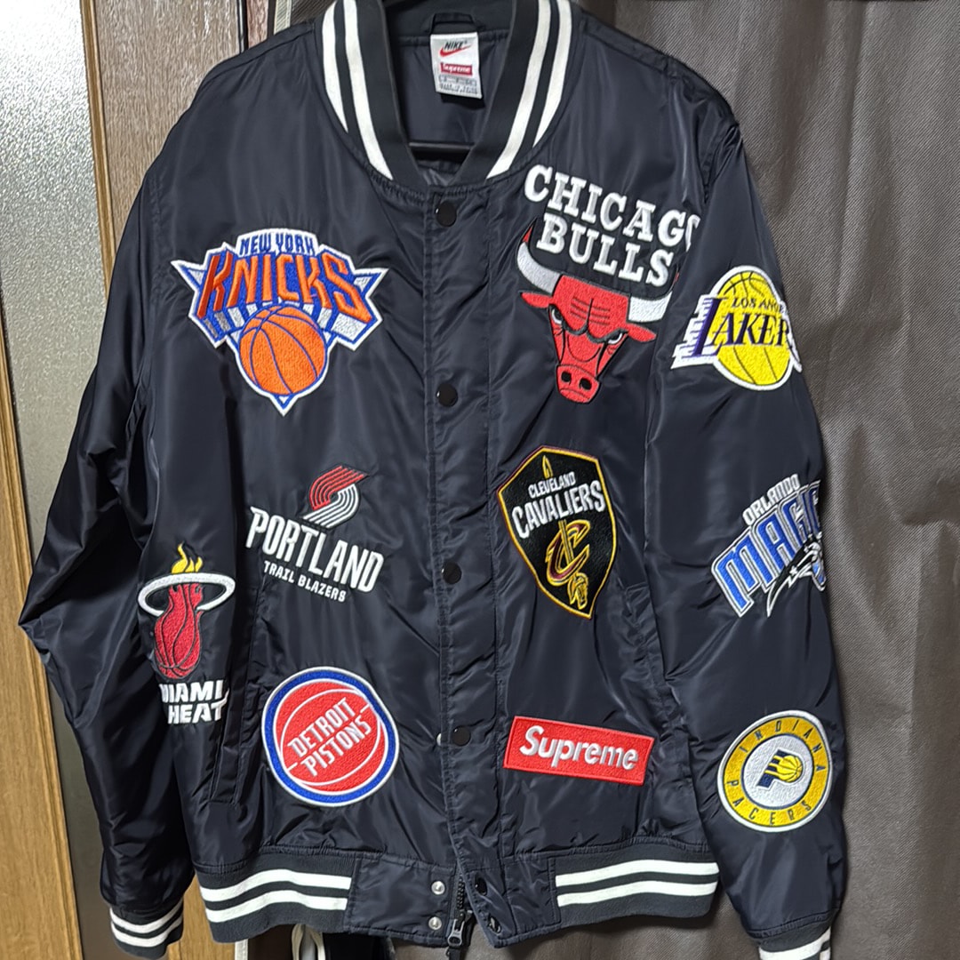 Supreme / Nike®/NBA Teams Warm-Up Jacket "Black"