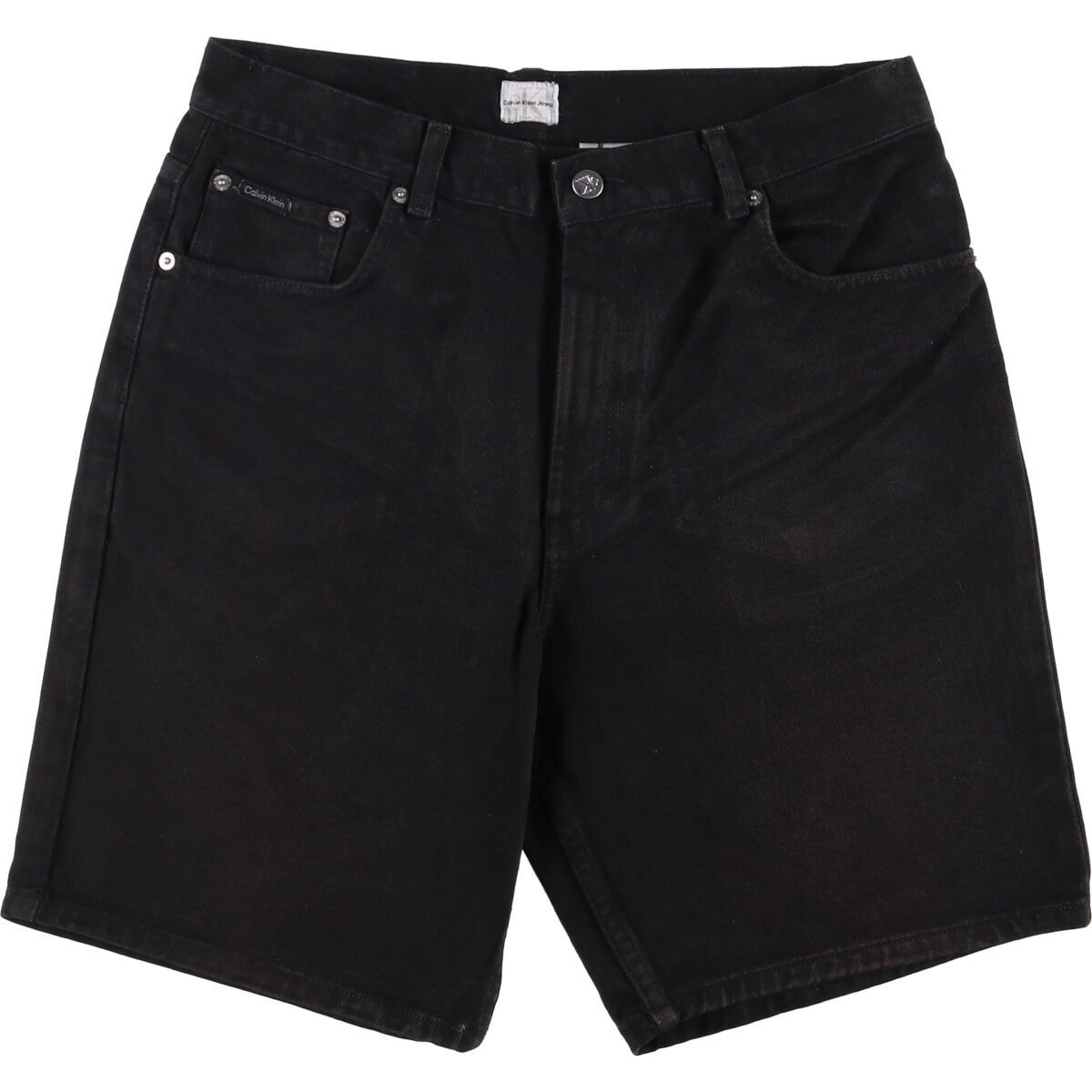 古着 90~00年代 カルバンクライン Calvin klein JEANS ブラックデニムショーツ ショートパンツ メンズw33相当 ヴィンテージ/eaa587968