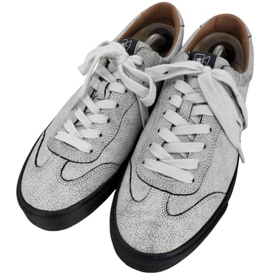 VM004 MILIC LEATHER Artisan white ローカットスニーカー【1143001821256】