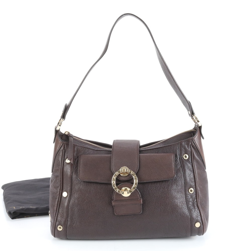 ■極美品 ブルガリ ブルガリブルガリショルダーバッグ レザー