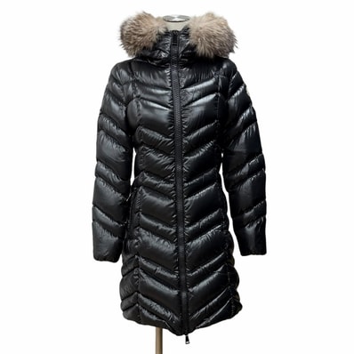 美品 モンクレール ダウンコート FULMAR ブラック レディース 0