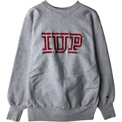 古着 90年代 チャンピオン Champion REVERSE WEAVE リバースウィーブ 刺繍タグ カレッジスウェットシャツ トレーナー USA製 メンズL相当 ヴィンテージ/eaa615126