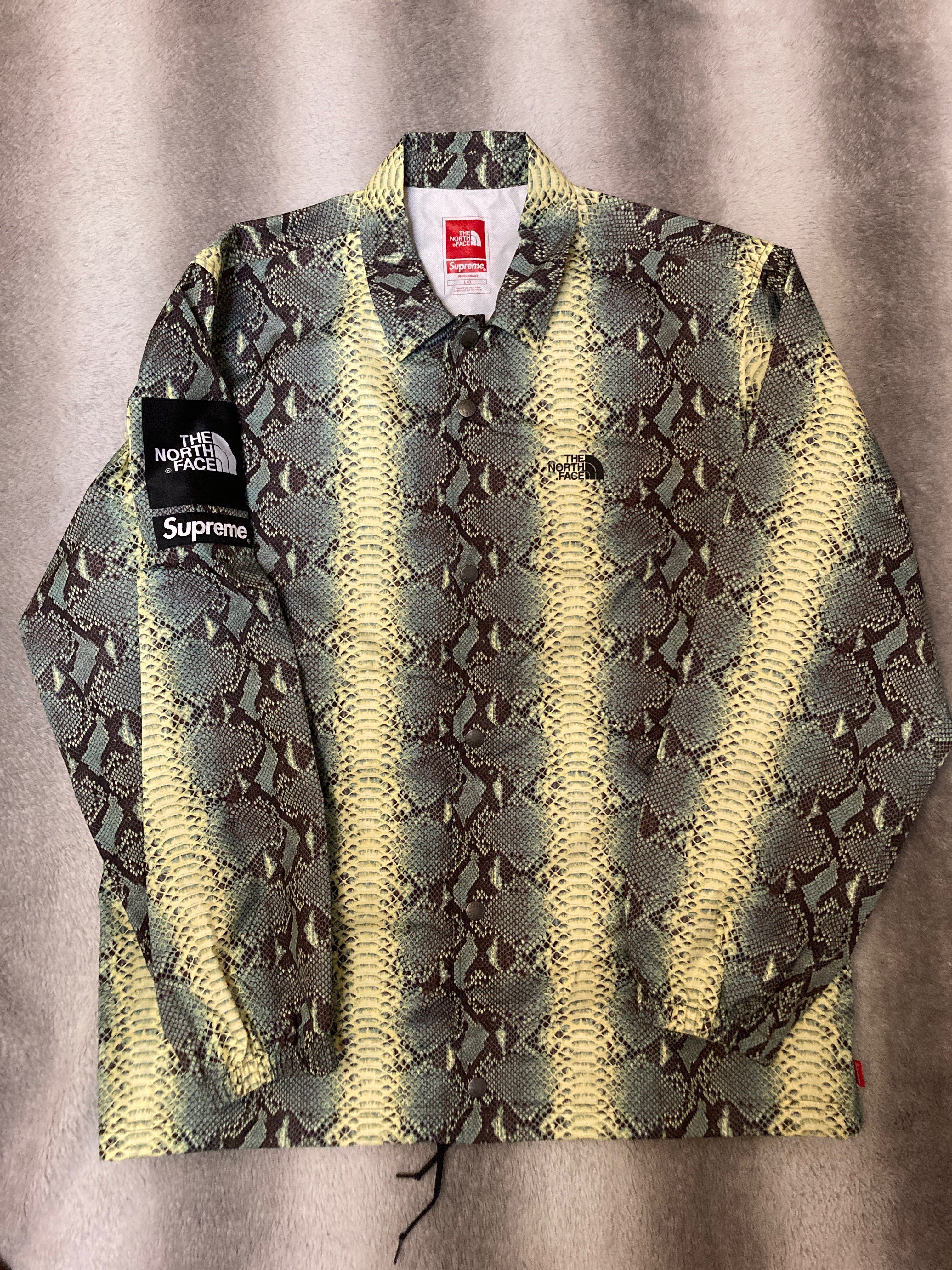 Supreme x The North Face Taped Seam Coaches Jacket "Green"