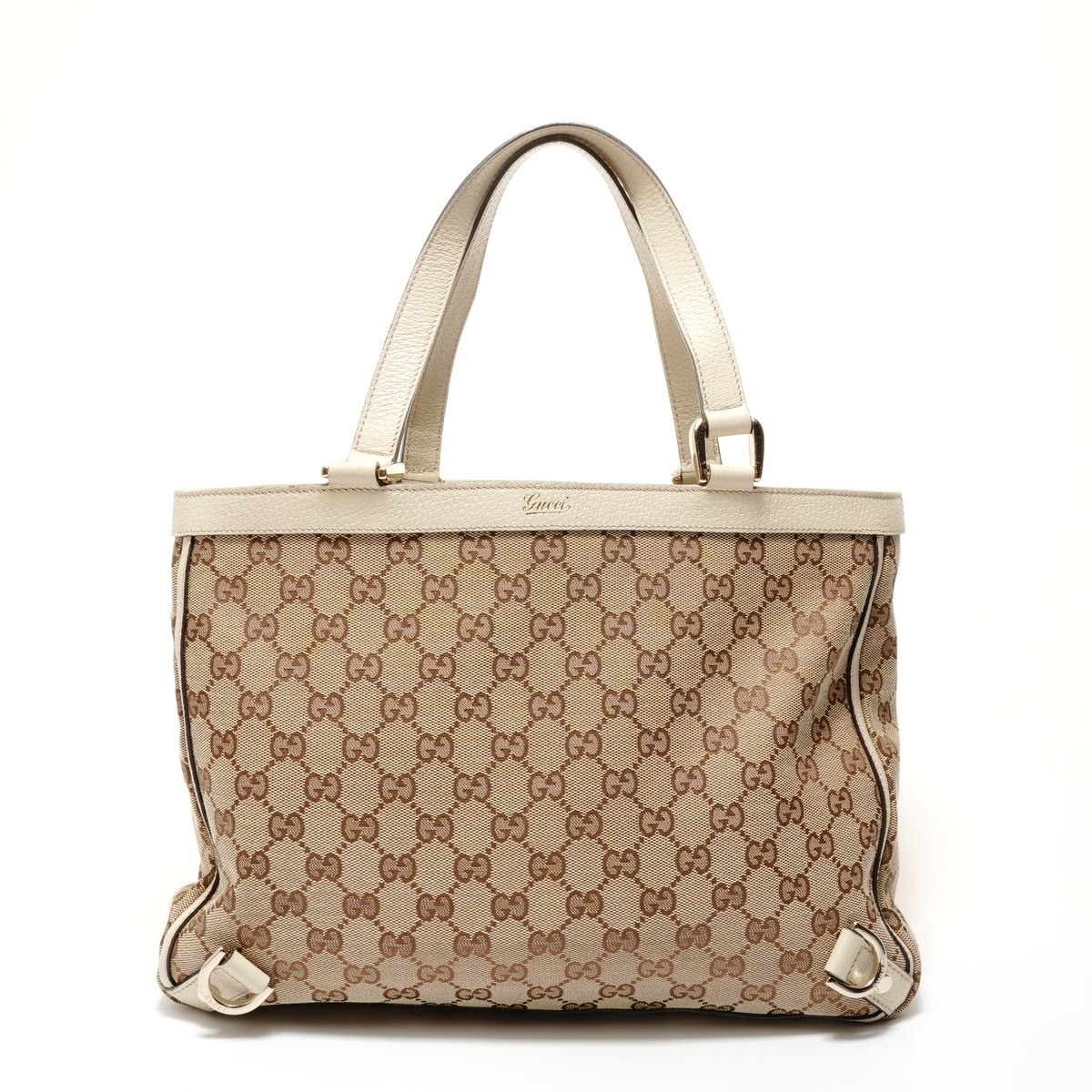 グッチ GUCCI GGキャンバス トートバッグ【中古】