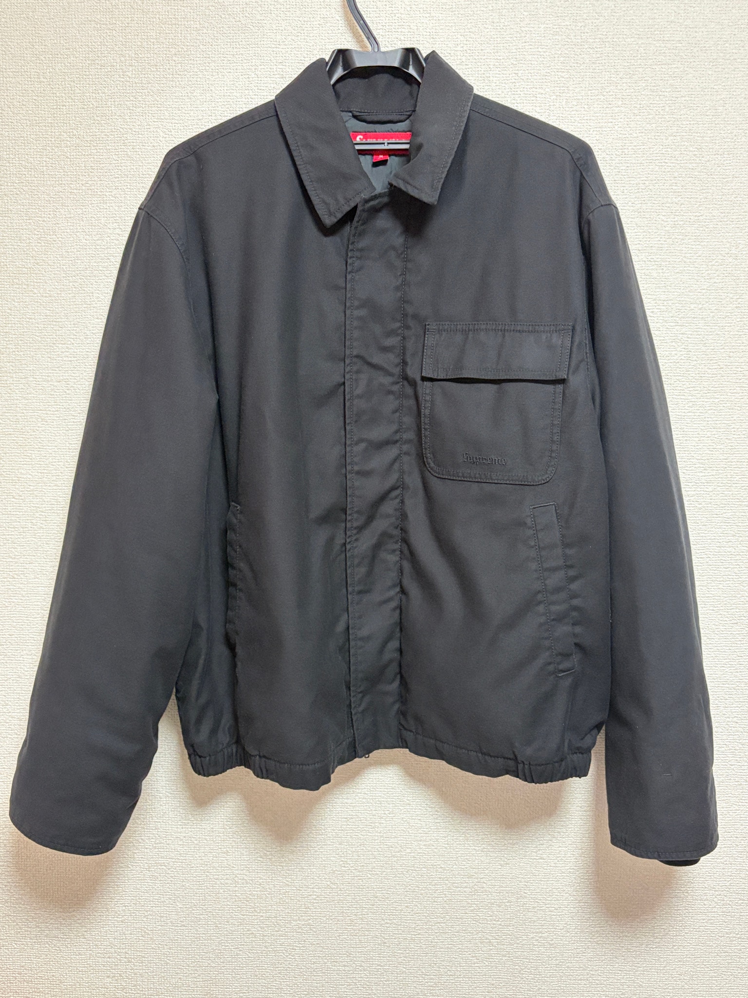 Supreme Cordura Twill Utility Jacket "Black"
