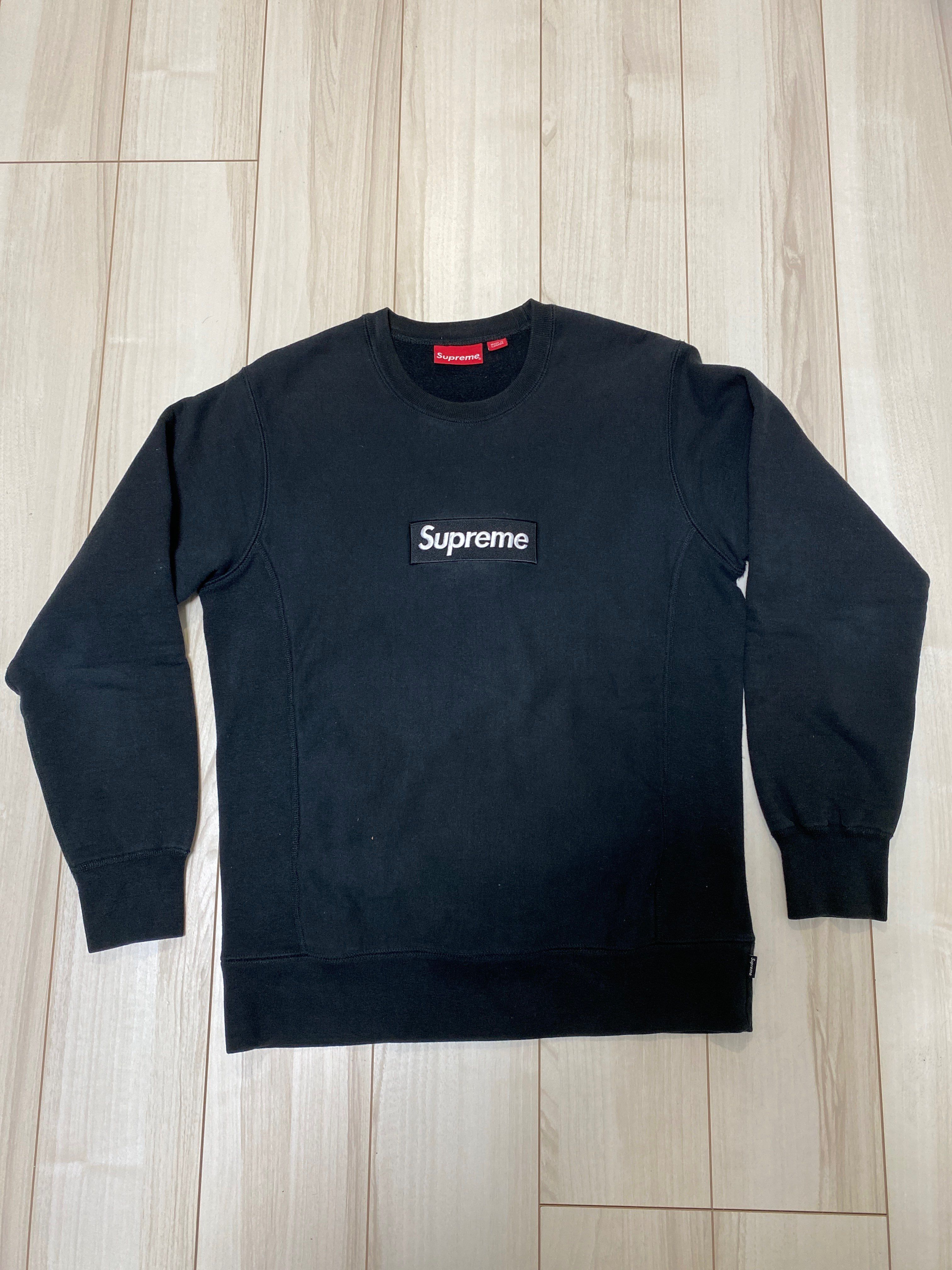 Supreme Box Logo Crewneck Sweatshirt "Black" (18FW)