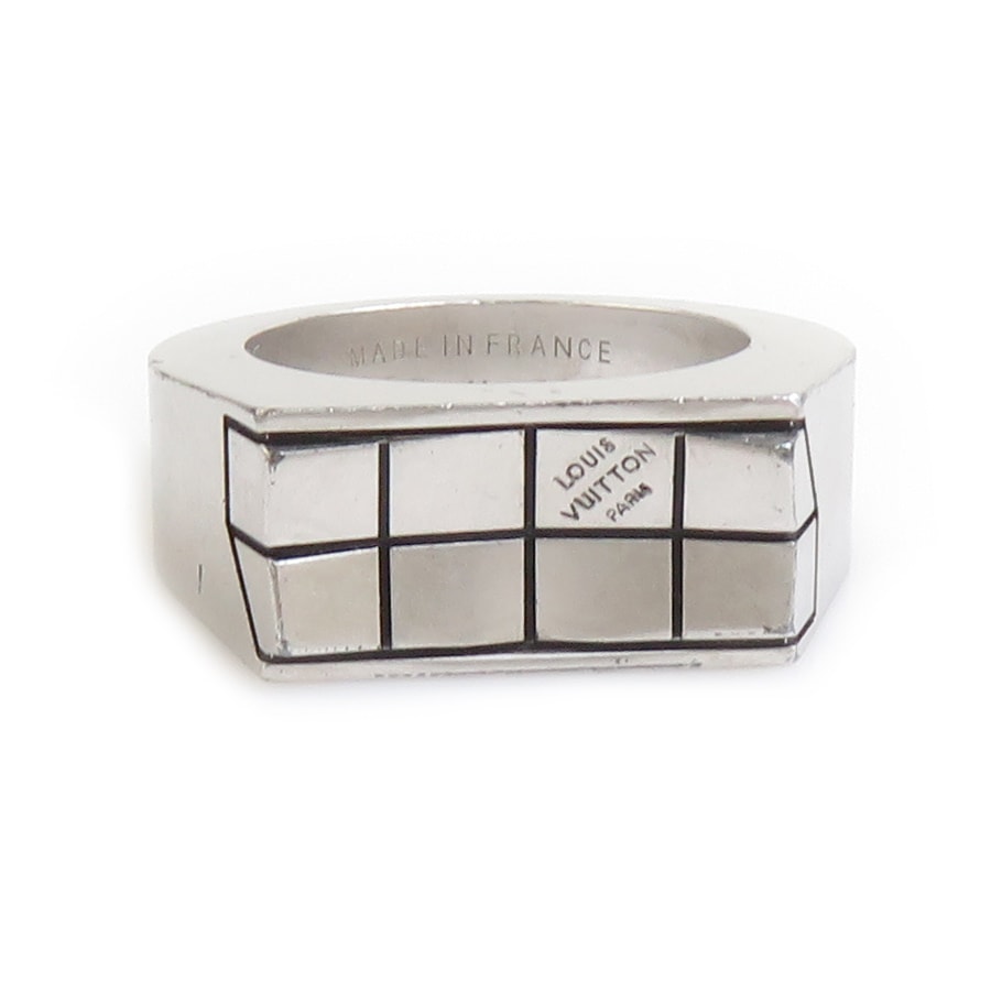ルイ ヴィトン LOUIS VUITTON リング・指輪 メタル シルバー メンズ 19号【中古】 e61516a