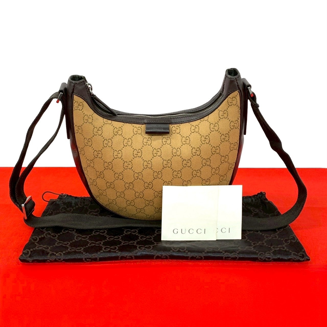 A (未使用に近い)】極美品 GUCCI グッチ オニュソス チェーン